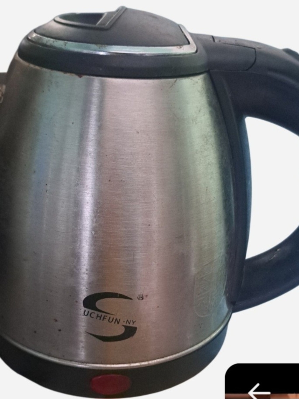 Stainless Steel Electric Kettle - Silver